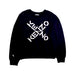 A Navy Crewneck Sweatshirts from Kenzo in size 12Y for boy. (Front View)