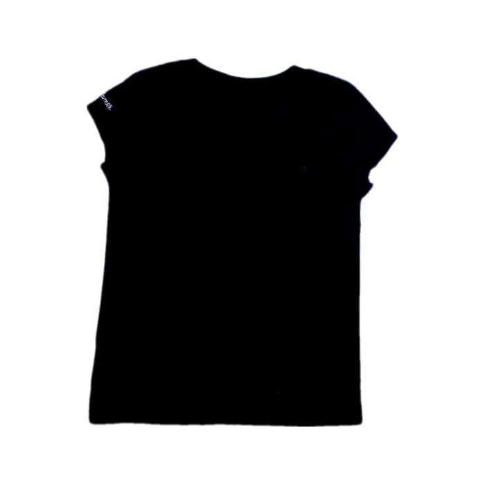 A Black Short Sleeve T Shirts from Polo Ralph Lauren in size 5T for girl. (Back View)