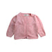 A Pink Cardigans from Cyrillus in size 6-12M for girl. (Front View)