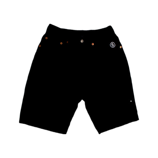 A Black Shorts from MM6 Maison Margiela in size 14Y for girl. (Front View)