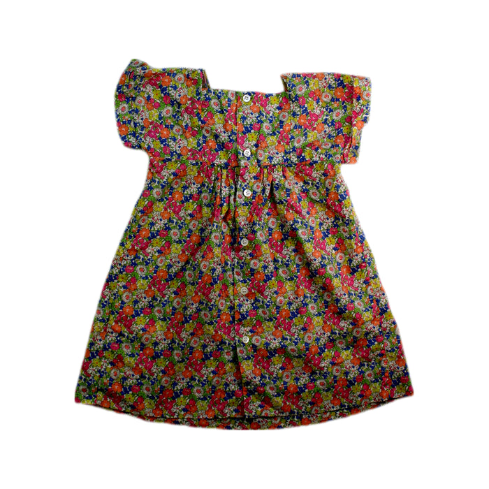 A Multicolour Short Sleeve Dresses from Bonpoint in size 12-18M for girl. (Back View)