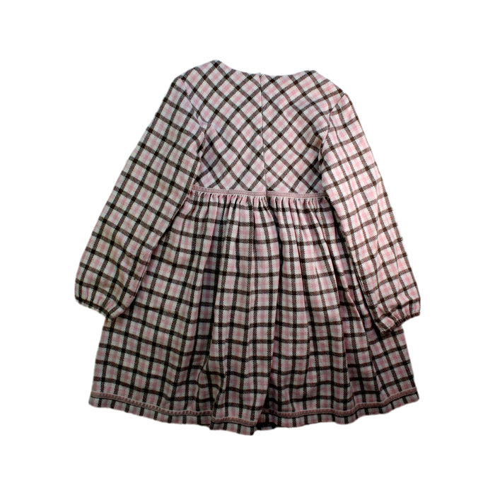 A Pink Long Sleeve Dresses from Chickeeduck in size 7Y for girl. (Back View)