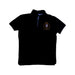 A Black Short Sleeve Polos from Massimo Dutti in size 11Y for boy. (Front View)