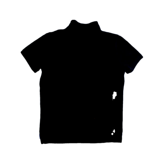 A Black Short Sleeve Polos from Massimo Dutti in size 11Y for boy. (Back View)
