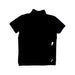 A Black Short Sleeve Polos from Massimo Dutti in size 11Y for boy. (Back View)