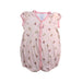 A Pink Short Sleeve Rompers from Ralph Lauren in size 6-12M for girl. (Front View)