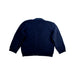 A Navy Cardigans from Laranjinha in size 4T for neutral. (Back View)