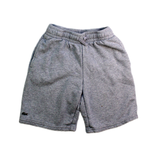 A Grey Shorts from Lacoste in size 8Y for neutral. (Front View)