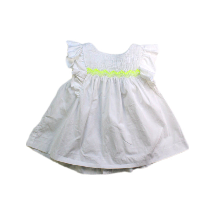 A White Sleeveless Dresses from Jacadi in size 18-24M for girl. (Front View)