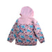 A Pink Rain Jackets from The North Face in size 4T for girl. (Back View)