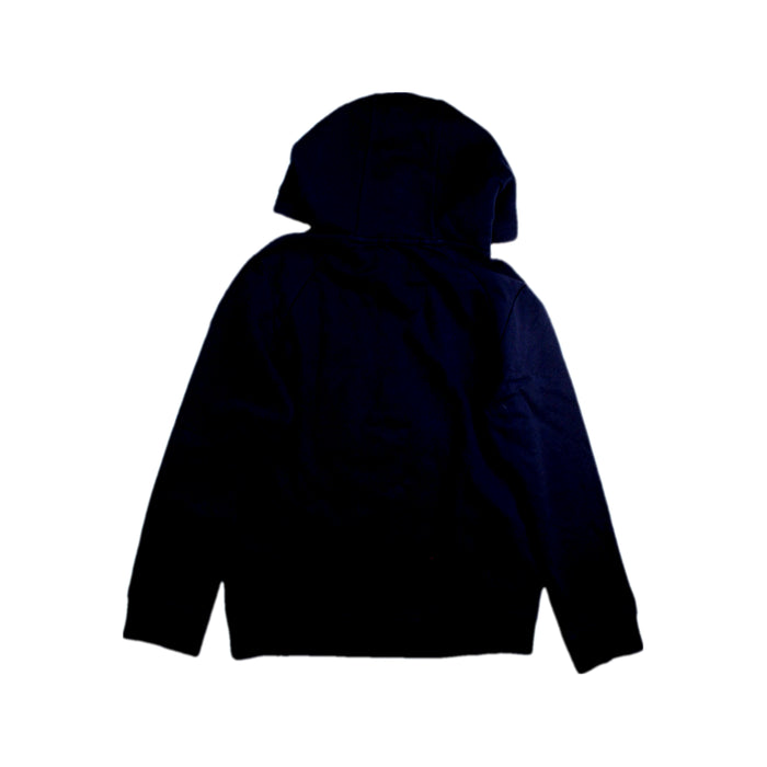 A Black Hooded Sweatshirts from Adidas in size 10Y for boy. (Back View)