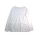 A White Long Sleeve Tops from Crewcuts in size 10Y for girl. (Back View)