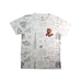 A White Short Sleeve T Shirts from Graniph in size 10Y for boy. (Front View)