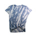 A Blue Short Sleeve T Shirts from Abercrombie & Fitch in size 11Y for girl. (Front View)
