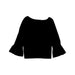 A Black Long Sleeve Tops from Abercrombie & Fitch in size 11Y for girl. (Back View)