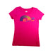 A Pink Short Sleeve T Shirts from Juicy Couture in size 10Y for girl. (Front View)