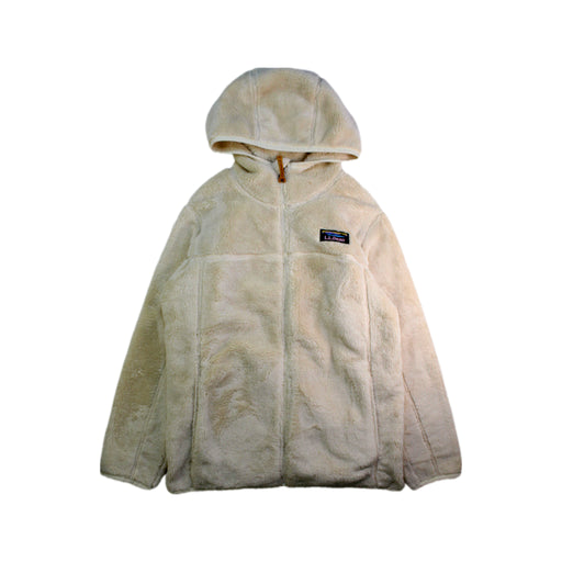 A Ivory Lightweight Jackets from L.L.Bean in size 10Y for neutral. (Front View)