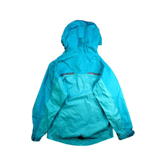 A Teal Rain Jackets from L.L.Bean in size 5T for neutral. (Back View)