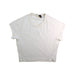 A White Short Sleeve T Shirts from Adidas in size 14Y for girl. (Front View)