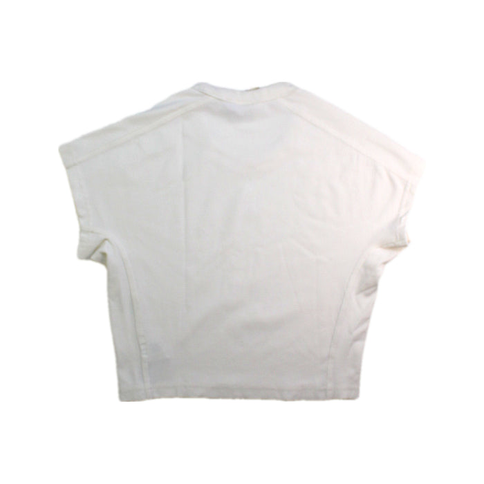 A White Short Sleeve T Shirts from Adidas in size 14Y for girl. (Back View)
