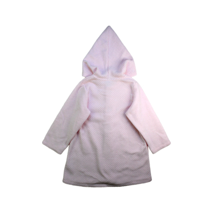 A Pink Lightweight Jackets from Petit Bateau in size 4T for girl. (Back View)