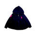 A Navy Zippered Sweatshirts from Ralph Lauren in size 5T for girl. (Front View)