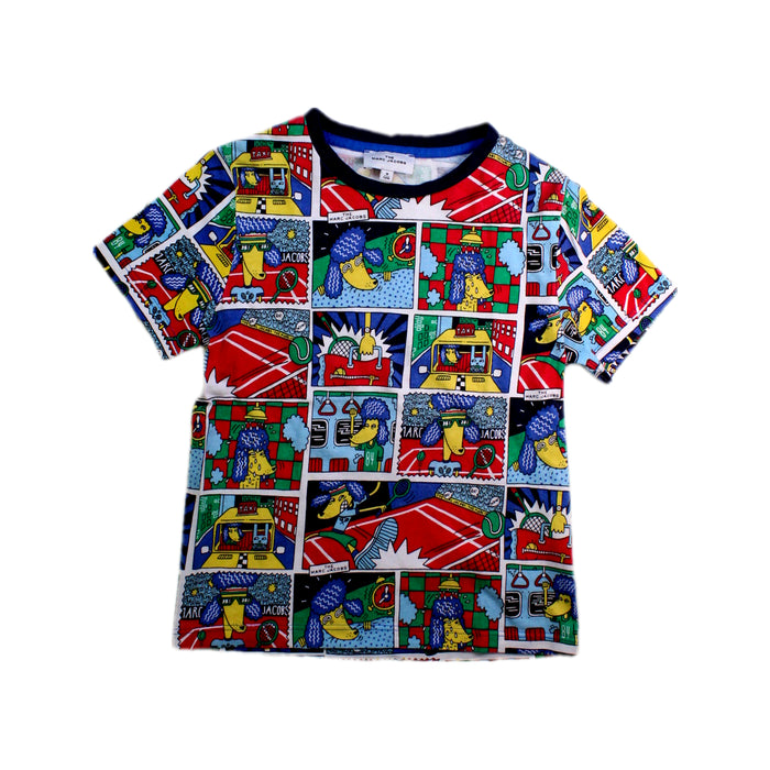 A Multicolour Short Sleeve T Shirts from The Marc Jacobs in size 8Y for boy. (Front View)