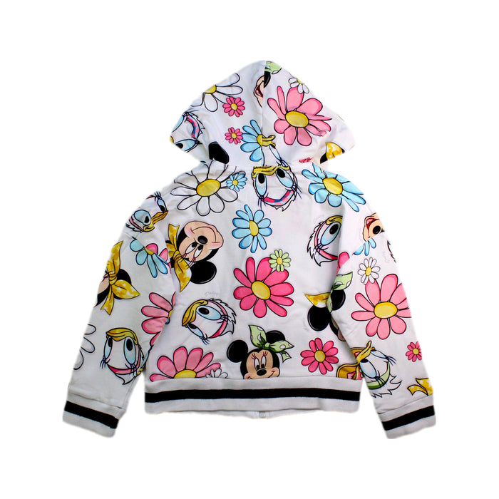 A Multicolour Lightweight Jackets from Monnalisa in size 6T for girl. (Back View)