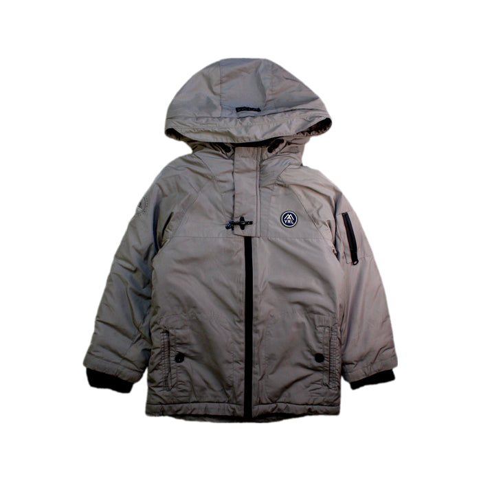 A Beige Puffer/Quilted Coats & Outerwear from Mayoral in size 4T for boy. (Front View)