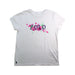 A White Short Sleeve T Shirts from Polo Ralph Lauren in size 8Y for girl. (Front View)