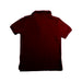 A Burgundy Short Sleeve Polos from Polo Ralph Lauren in size 4T for boy. (Back View)