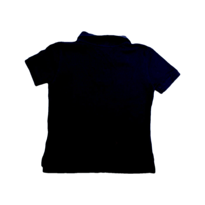A Navy Short Sleeve Polos from Polo Ralph Lauren in size 4T for boy. (Back View)
