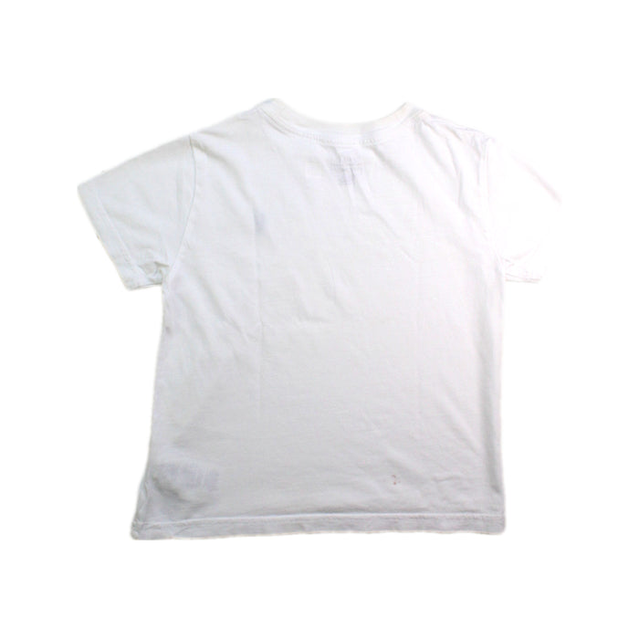 A White Short Sleeve T Shirts from Polo Ralph Lauren in size 4T for neutral. (Back View)
