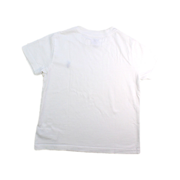 A White Short Sleeve T Shirts from Polo Ralph Lauren in size 4T for neutral. (Back View)