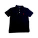 A Navy Short Sleeve Polos from Polo Ralph Lauren in size 4T for boy. (Front View)