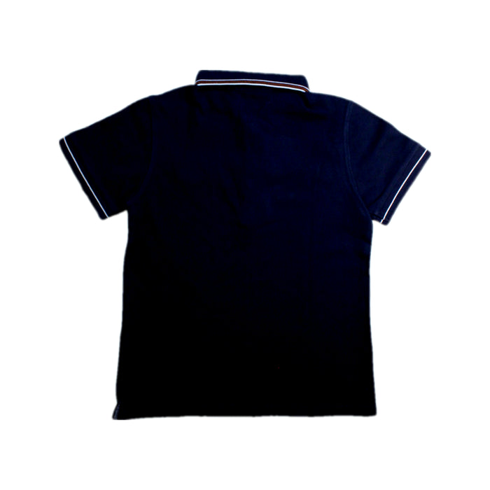A Navy Short Sleeve Polos from Tartine et Chocolat in size 8Y for boy. (Back View)