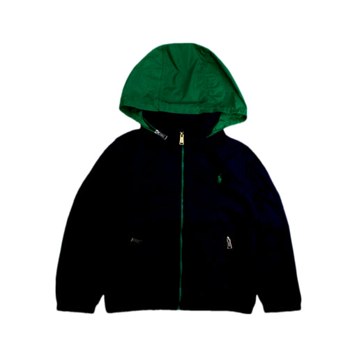 A Navy Lightweight Jackets from Polo Ralph Lauren in size 5T for boy. (Front View)