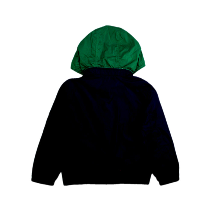 A Navy Lightweight Jackets from Polo Ralph Lauren in size 5T for boy. (Back View)