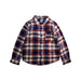 A Multicolour Long Sleeve Shirts from Petit Bateau in size 6T for boy. (Front View)