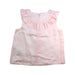 A Pink Sleeveless Tops from Hucklebones in size 4T for girl. (Back View)