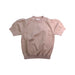 A Beige Short Sleeve Tops from Seed in size 4T for girl. (Front View)