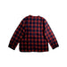 A Red Long Sleeve Shirts from Laranjinha in size 5T for boy. (Back View)