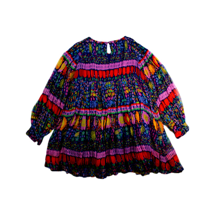 A Multicolour Long Sleeve Dresses from Stella McCartney in size 5T for girl. (Back View)