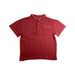 A Red Short Sleeve Polos from Mayoral in size 7Y for boy. (Front View)