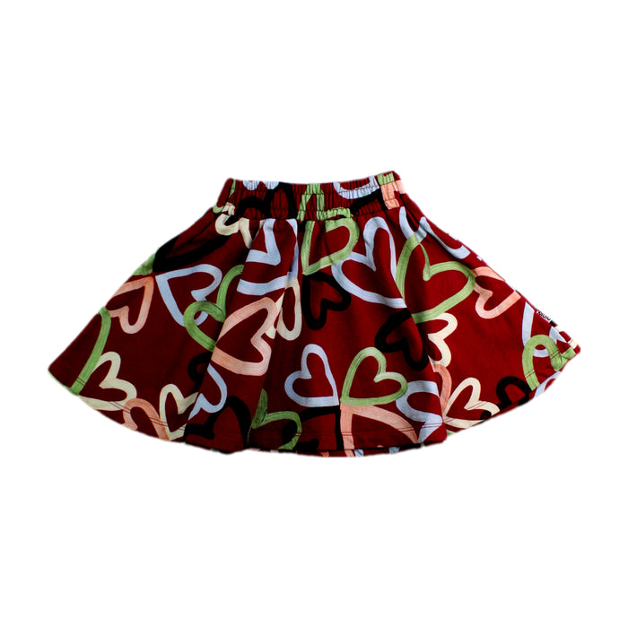 A Multicolour Short Skirts from Molo in size 5T for girl. (Front View)