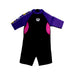 A Black Wetsuits from Arena in size 2T for girl. (Front View)