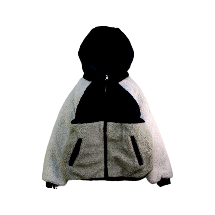 A Black Puffer/Quilted Jackets from Liewood in size 7Y for boy. (Back View)
