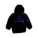 A Black Puffer/Quilted Jackets from Adidas in size 5T for boy. (Back View)