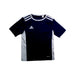 A Navy Active Tops from Adidas in size 7Y for girl. (Front View)