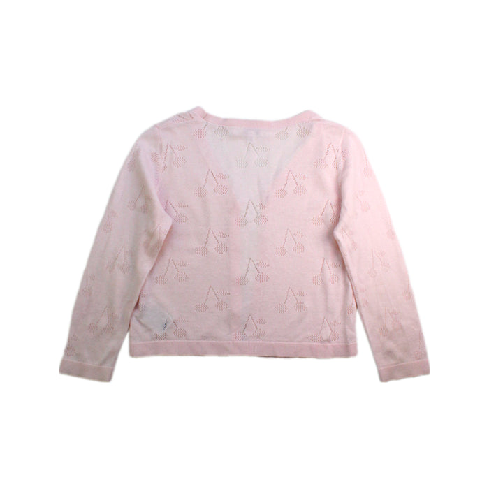A Pink Cardigans from Bonpoint in size 2T for girl. (Back View)
